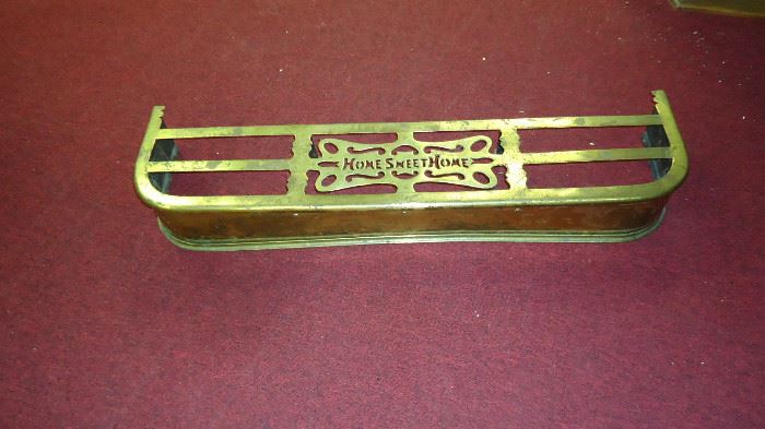 brass fire fender