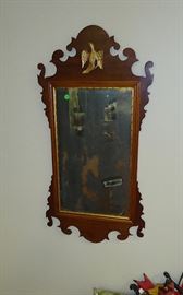 c 1790 Chippendale mirror ..Original glass