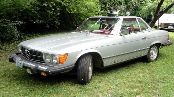 1979 Mercedes hardtop - covertable..  apprx 62,000mi.