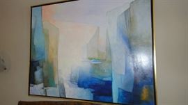 Oil Painting, Claude Gaveau, 45X57,