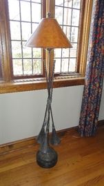 Trumpets lamp. Maitland & Smith