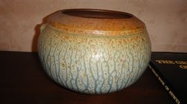 Pottery, signed and dated