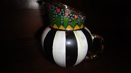 Victoria & Richard” pitcher (MacKenzie-Childs)