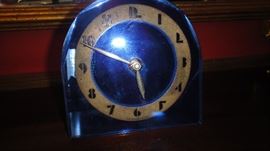 Art Deco Crystal clock