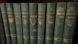 Cooper Works 1892 ed, 10 Volumes