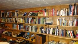 Hundreds of books 