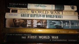 World War I & II Coffee table Books, Lots to choose from