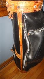 Leather Golf Bag
