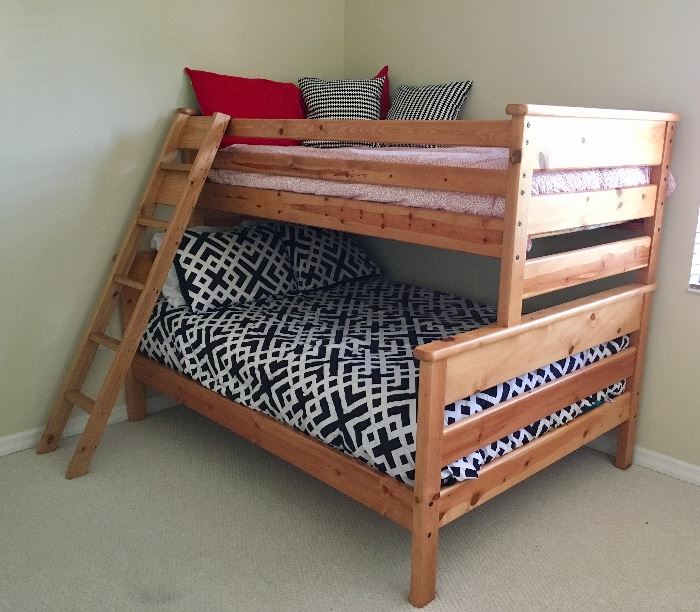 One of two Bunk Bed Sets, Queen & Twin!