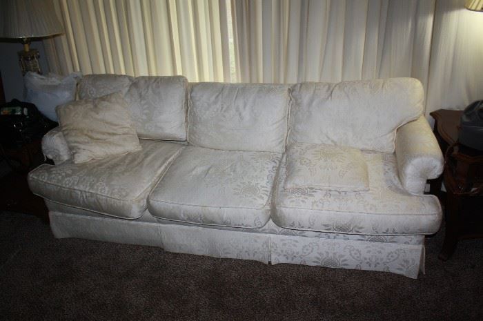 Nice white sofa