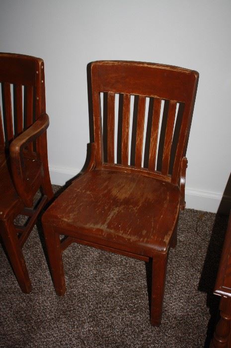 Vintage oak chair