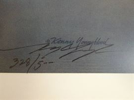 Silver Dream Singed by Kenny Youngblood