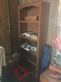 Wood Bookcases.