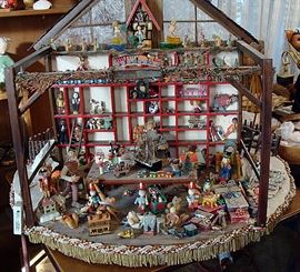 Huge miniature "Toy Shop" table top display