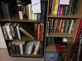 More bookcases and books