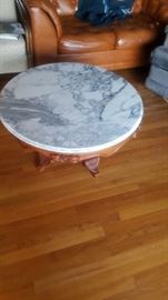 Beautiful hand-carved marble table condition excellent