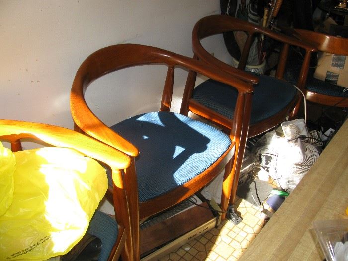 set of vintage chairs MID CENTURY DANISH 
