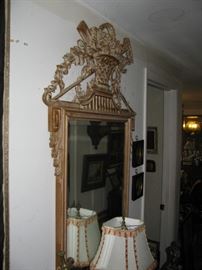 Great carved wood mirror
