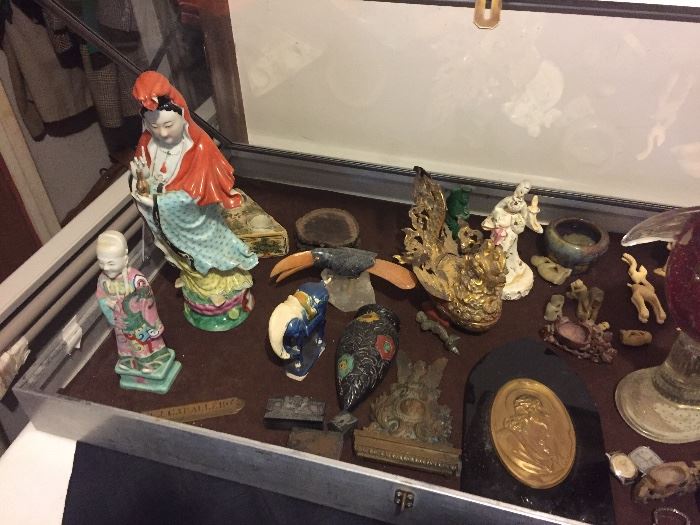 CHINESE PORCELAINS, AND OTHER GREAT SMALLS , JUST A SAMPLE 