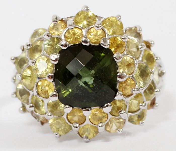 #2191 - 14KT RING WITH PERIDOT