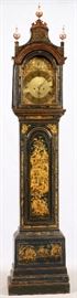 #2067 - CHINOISERIE GRANDFATHER CLOCK, H 98"