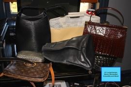 Louis Vuitton, Longchamps, Nancy Hernandez, Crocodile and more.