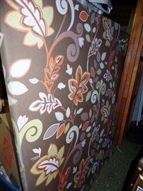 Huge piece of fabric art