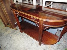 Console table