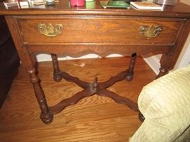 One drawer side table