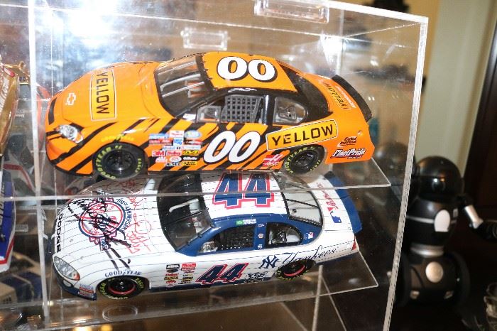 Autographed 2003 #44 Christian Fittipaldi  N.Y. Yankees Action 1:24 Diecast Car  Autographed by Richard Petty & Christian Fittipaldi