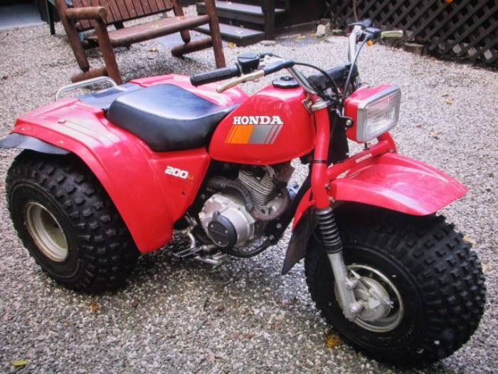 1985 HONDA ATV 200M (ABOUT 300 HOURS)
