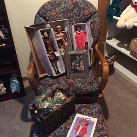 Chair and ottoman have sold