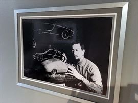 FramedPorschePrint