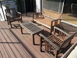 WoodPatioFurniure