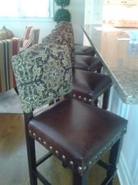 Tapestry Bar Stools-The Dump