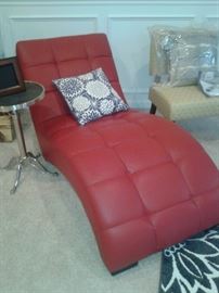 Red Chaise Lounge-Rooms to Go