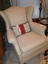 Wing back chair