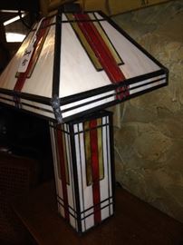 Mission style lamp