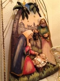 Wall display nativity