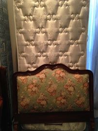 Padded twin headboard