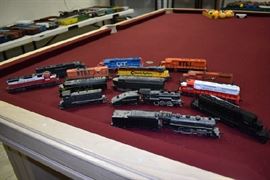 Train Engines, Coal Cars
