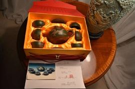 Oriental Tea Set and Information