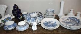 Blue Danube Vintage Dishes