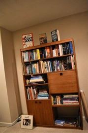 Mid Century Modern Book Case, Books & Knick knacks book cases