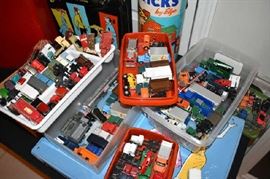 Minature Cars, Truck, Vintage Plastic and Metal