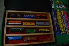 TRAIN cars in box