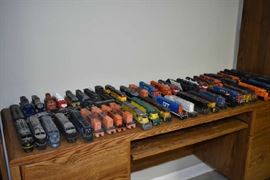 Trains on tables