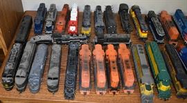 Trains Red Gray Green 1jpg