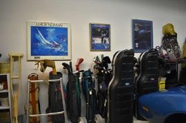 Gold Bags, Clubs, Calloway, MacGregor, Gold Luggage, Art