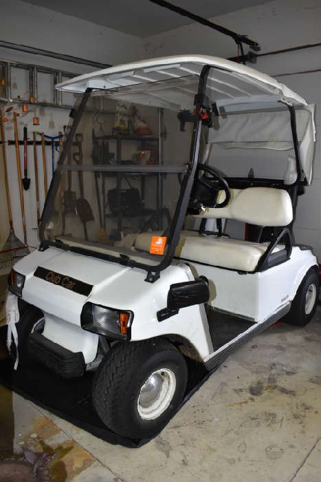 This club cab electric golf cart in great condition and runs like a champ. 2001 48 V Electric Cart